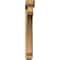 Ekena Millwork Legacy Craftsman Rough Sawn Bracket w/ Offset Brace, Western Red Cedar, 6"W x 40"D x 44"H BKT0604X40X44LEC04RWR - alternate 2